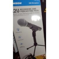 ราคา Samson Q2U USB&XLR Dynamic Microphone ✅(ของแท้✅พร้อมของแถม) (20271995614)