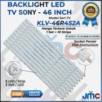 ราคา SONY 46 INCH LED TV BACKLIGHT KLV46R452A KLV 46R452A 46R452 BL โคมไฟ 46IN 6K 3V 3 VOLT (19831711109)