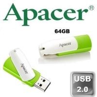 ราคา Apacer AH335 แฟลชไดรฟ์ USB 2.0 สีเขียว 64 GB - แฟลชไดรฟ์ Apacer (27587926275)