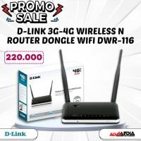 ราคา D-LINK 3G-4G WIRELESS N ROUTER DONGLE WIFI DWR-116 (44221516724)