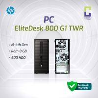 ราคา HP EliteDesk 800 G1 Tower — Core i5-4th Gen / 8GB / 500GB HDD (51554779370)