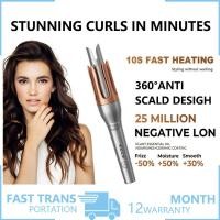 ราคา Auto Hair Curler 32mm Salon Style Voluminous Curls Ceramic Coating Roller Hair Automatic Iron Curling Iron (45500900151)