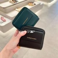 ราคา Charles&keith กระเป๋าสตางค์ Front Flap Zip-Around มีโค้ดลด30% Mini Wallet กระเป๋าสตางค์ใบสั้น ของแท้จากชอป (26260875304)