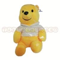 ราคา ตุ๊กตาหมีพูห์ชุดขาวปักชื่อPooh (11547964431)