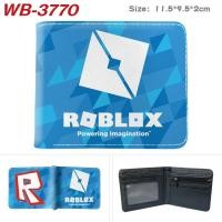 ราคา Roblox กระเป๋าสตางค์ ใบสั้น หนัง PU ลายการ์ตูนเกมกระบะทราย ใส่เหรียญได้ สําหรับเด็ก (11691851603)