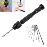 ราคา SOMEDAYZL Hole Maker, Pin Vise Micro Twist Hand Twist เจาะชุด,พลาสติกหัตถกรรม 0.6-3 มม. Precision เจาะ 10 ชิ้น Bits Micro เจาะ Bits งานไม้ (51857640387)