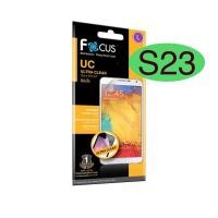ราคา ฟิล์มซัมซุง Samsung Galaxy S23 Focus ฟิล์มใส ฟิล์มด้าน ฟิล์มกระจกเต็มจอใส โฟกัสของแท้% (23924457454)