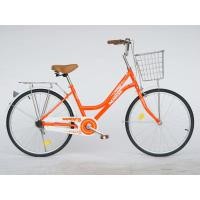 ราคา จักรยาน แม่บ้าน Wci รุ่น Leaf ล้อ 26" สีส้ม (803963563)