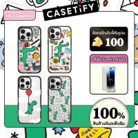 ราคา ✅[ของแท้ 100%]CASETiFY x Dinosaur stickers Case เคสมือถือ ฝาครอบมือถือ iPhone (54002882036)