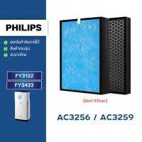 ราคา แผ่นกรองอากาศ Philips AC3256/20, AC3259/20 ไส้กรอง FY3432 FY3433 HEPA Filter เกรด H13 (8013760329)