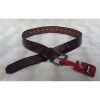 ราคา เข็มขัดมือสอง ของแท้ LEVI'S Genunine Leather (Made in GUATEMALA) เข็มขัดหนังแท้ (6843361846)