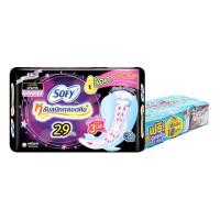 ราคา โซฟี ผ้าอนามัยแบบกระชับ 29 ซม. สำหรับกลางคืน 4 ชิ้น x 12 (41020299759)