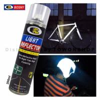 ราคา BOSNY สเปรย์สะท้อนแสงไฟ ปลอดภัย มองเห็นชัดในเวลากลางคืน LIGHT REFLECTOR SPRAY PAINT 200ML (880484156)