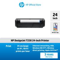 ราคา HP DesignJet T230 24" printer |เครื่องพิมพ์คุณภาพสูง |รองรับงานพิมพ์ A1|พิมพ์เร็ว สีสด คมชัด | ใช้กับงานออกแบบและกราฟฟิค (24594888985)