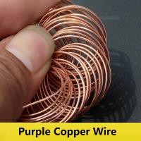 ราคา ที2 ลวดทองแดงสีม่วงทองแดงบริสุทธิ์ลวดทองแดงสีแดงนําไฟฟ้าลวดทองแดงสีม่วงลวดทองแดงเปลือย (45207185052)