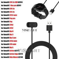 ราคา แท่นชาร์จ USB สําหรับ Amazfit Active Edge Bip 5 Pop Pro GTS 4 Mini GTR Mini T-Rex Pro GTS 2 GTR 2 GTR 2e (19686943146)