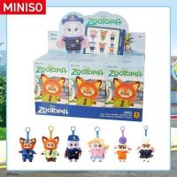 ราคา พร้อมส่งในไทย ⛵️กล่องสุ่ม Miniso Crazy Zootopia Seriesพวงกุญแจ ตุ๊กตาน่ารัก (50454183228)