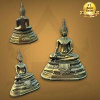 ราคา หลวงพ่อโต วัดบางพลีใหญ่ พิมพ์เล็ก ปี 2500 ของแท้รับประกัน ขนาดหน้าตัก 5 นิ้วสีทองเก่า (20068429875)