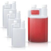 ราคา 4 ชิ้น 16 ออนซ์ขวดพลาสติกสําหรับสุรา,ขวดวัดที่มีสร้างขึ้นในขวด 0.84 ออนซ์,บาร์นักผสมท่องเที่ยวกลางแจ้งเครื่องจ่ายเหล้า (51757405939)