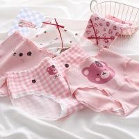 ราคา เซ็ต 10 ชิ้นกางเกงใน แฟชั่น โทนชมพูน่ารักๆ กางเกงชั้นใน ผู้หญิง สไตล์เกาหลี กางเกงในลายการ์ตูน ผ้านิ่ม ราคาถูก (29428845263)