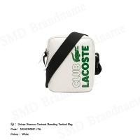 ราคา Lacoste กระเป๋าสะพายข้าง รุ่น Unisex Neocroc Contrast Branding Vertical BagCode: NU4290NZ L76 (25174951057)