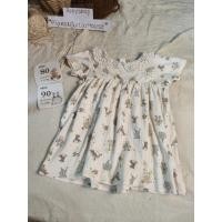 ราคา เดรสสีครีมลายรวมสัตว์แบรนด์ Cottoli รหัสDD1229 ส่งต่อเสื้อผ้าเด็กแบรนด์ญี่ปุ่นมือสอง เดรสเด็ก (29776295231)