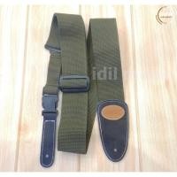ราคา สายสะพายกีต้าร์โปร่ง กีต้าร์ไฟฟ้า Paramount JG-29 สีเขียว ผ้าอย่างดี (6887087718)