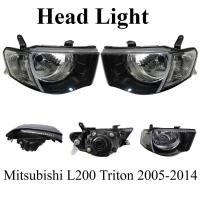 ราคา ไฟหน้าไฟหน้าไตรตันไฟหน้าสําหรับ l200 strada triton 2005 - 2014 (43907248895)