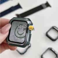 ราคา เคสนาฬิกาข้อมือ กรอบโลหะ แบบคู่ อุปกรณ์เสริม สําหรับ Apple Watch case Ultra 2 Series 9 8 7 6 5 4 3 SE 49 มม. 45 มม. 41 มม. 42 มม. 40 มม. 44 มม. 38 มม. (18485133741)