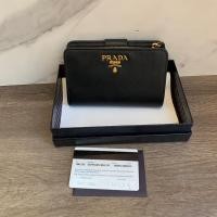 ราคา [CO230108034] Prada / Saffiano Compact Wallet (22819983159)