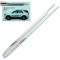 ราคา สติ๊กเกอร์ Sticker TRD SPORTIVO ข้างประตู สี Silver Fortuner Toyota 4 ประตู year2010 - 2014 มีริการเก็เงินปลายทาง (28892858085)