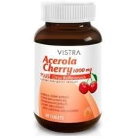 ราคา Vistra Acerola Cherry 1000มก 60เม็ด (1ขวด) ต่อต้านอนุมูลอิสระ และป้องกันหวัด (2781971550)