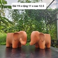 ราคา กระถางดินเผา - กระถางช้างเล็ก (24279572044)