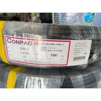 ราคา CONPAC สายไฟ THW-A 25 ยาว 100 เมตร/ม้วน สายอลูมิเนียม สายมิเนียม สายไฟอลูมิเนียม สายไฟสายเมน (26908029127)