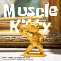 ราคา Hello Kitty Hello Kitty Hello Kitty Little Golden Man กล้ามเนื้อเดสก์ท็อปตกแต่งรูปตลกอินเทรนด์เล่น GK แลกเปลี่ยนของขวัญ (52802628743)