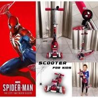 ราคา ☄️ใหม่ล่าสุด Scooter For Kids สกู๊ตเตอร์ขาไถ3ล้อ ลาย Spîder (7829306351)