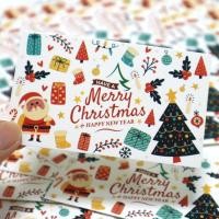 ราคา Seas 50 ชิ้นการ์ดอวยพรเทศกาลอบอุ่นการ์ดขอบคุณคริสต์มาสลูกค้าการ์ดอวยพรครู s สําหรับ Lover Reader (44028484339)
