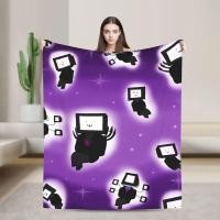 ราคา Skibidi ห้องน้ํา Speakerman ผ้าห่ม Warm Soft พิมพ์ Plush โยนผ้าห่มสําหรับห้องนั่งเล่น Camping Flannel ผ้าคลุมเตียงผ้าคลุมเตียง (54957653221)