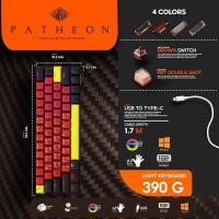 ราคา [HOT ❀ HDHLCNMN 118] Neolution E-Sport Gaming Keyboard PATHEON 61 Keys Mechanical Brown Switch (26053967980)