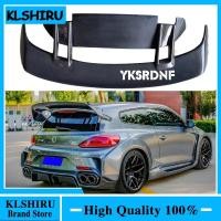 ราคา For Volkswagen Scirocco (And R) 2009-2018 Auto High Quality Carbon Fiber Rear Lip Spoiler Trunk Boo (41777165085)