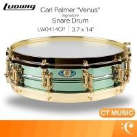 ราคา Ludwig LW0414CP 3.7″ x 14″ Carl Palmer “Venus” Signature Snare Drum สแนร์กลองชุด สแนร์ กลองชุด LW 0414 CP (42016021550)