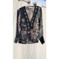 ราคา ฟรีไซส์ เสื้อซีทรูแขนยาว ลายดอกไม้กลิตเตอร์ทั้งตัว ปักเลื่อมสวยแพงมาก มือสองสภาพกริบเทียบมือหนึ่งเลยจ้า 2ndthings2u (44205063076)