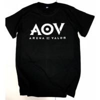 ราคา COD- เสื้อยืด AOV ROV Cotton (52553663686)