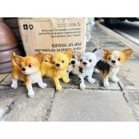 ราคา หมา หมาชิวาวา ขนาดสูง21cm กว้าง12cm ยาว18cm ทำมาจากเรซิน (41767269949)