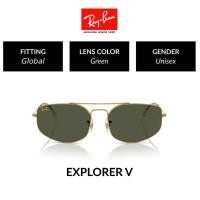 ราคา RAY-BAN EXPLORER 5 RB3845 002/B1 60 BLACK แว่นกันแดด (26962503925)