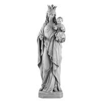 ราคา Avalon Gallery รูปปั้นพระแม่มารีย์ ราชินีแห่งสวรรค์ สำหรับภายนอกอาคาร สูง 24.5 นิ้ว (43226933073)