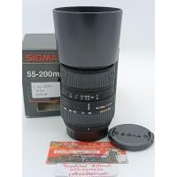 ราคา เลนส์ Sigma 55-200 F4-5.6 DC for Nikon กล้องมือสอง เลนส์มือสอง (9278033551)