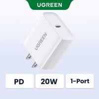 ราคา ของแท้ UGREEN ปลั๊กชาร์จไว USB C 20W PD 3.0 สําหรับ iPhone16 15 14 13 12 Pro Max Galaxy Pixel 4 3 iPad Mini (45102348085)