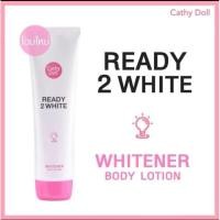 ราคา Cathy Doll Ready 2 White Whitener Body Lotion 150ml. โลชั่นโดสน้ำนม แพคเกจใหม่ (23900310312)