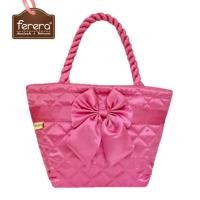 ราคา กระเป๋าผ้าซาตินสายเกลียวแบรนด์ FERERA(เฟอเรร่า) (3366056370)